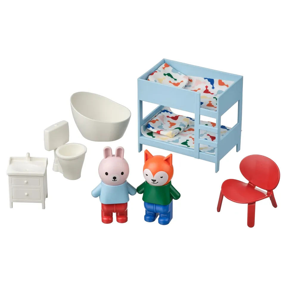 part: HUSET dollhouse furniture and figures