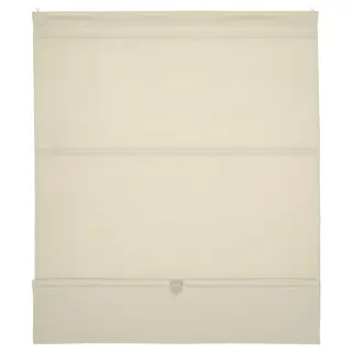RINGBLOMMA Roman blind, beige, 100x160 cm