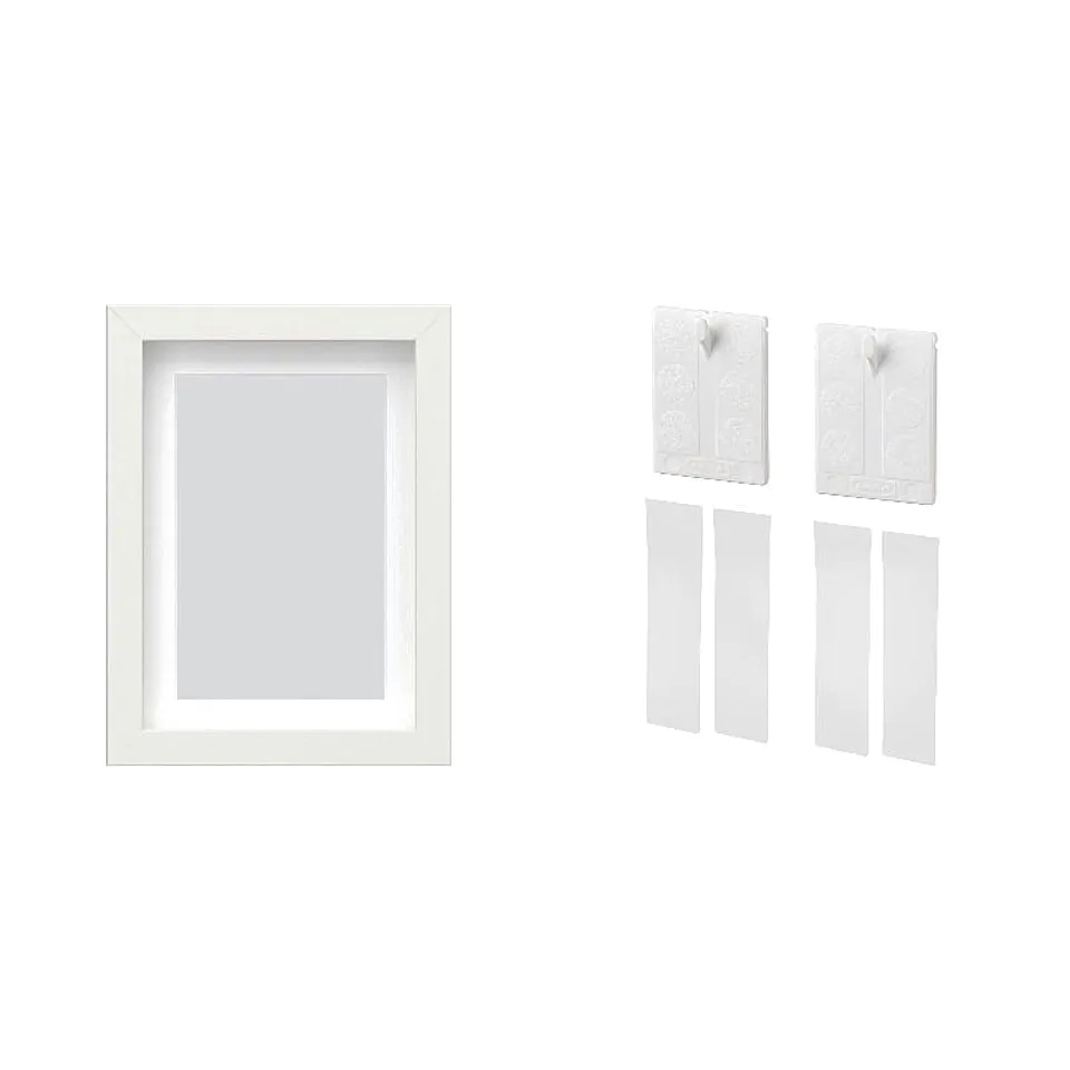 frame + adhesive hook ×2, photo 1