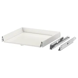 MAXIMERA drawer, low, white, 60x60 cm