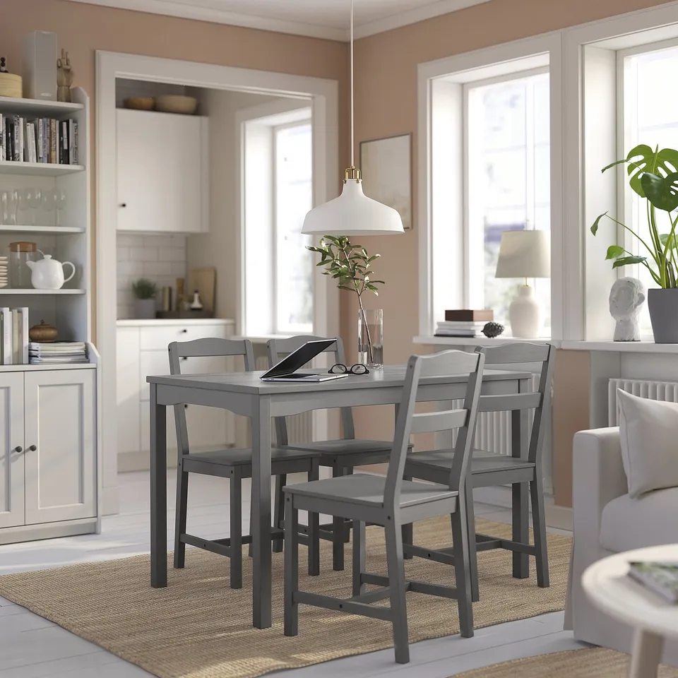 part: HAUGA / HAUGA table and 4 chairs