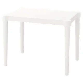 UTTER children's table, in/outdoor/white