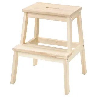 BEKVÄM step stool, aspen, 50 cm