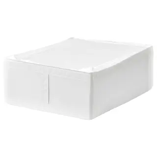 SKUBB storage case, white, 43x53x19 cm