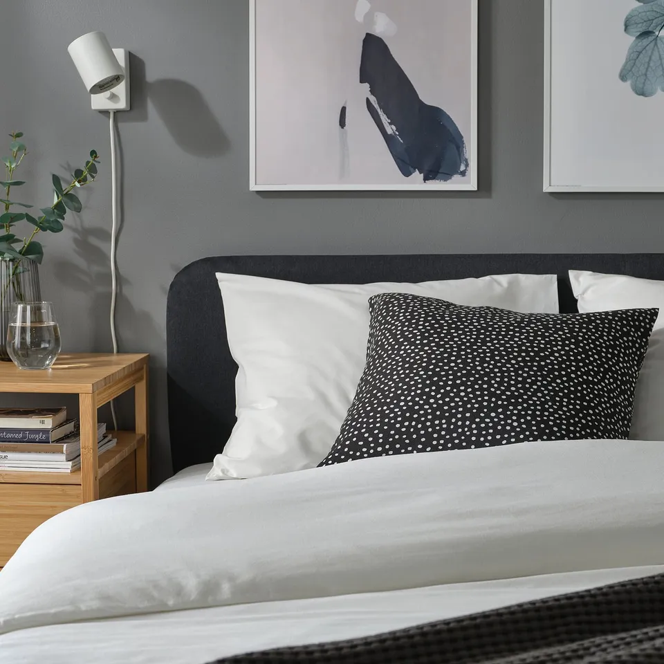 part: BJÖRKGRÅMAL cushion cover