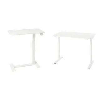 BOLLSIDAN set: laptop stand + desk sit/stand