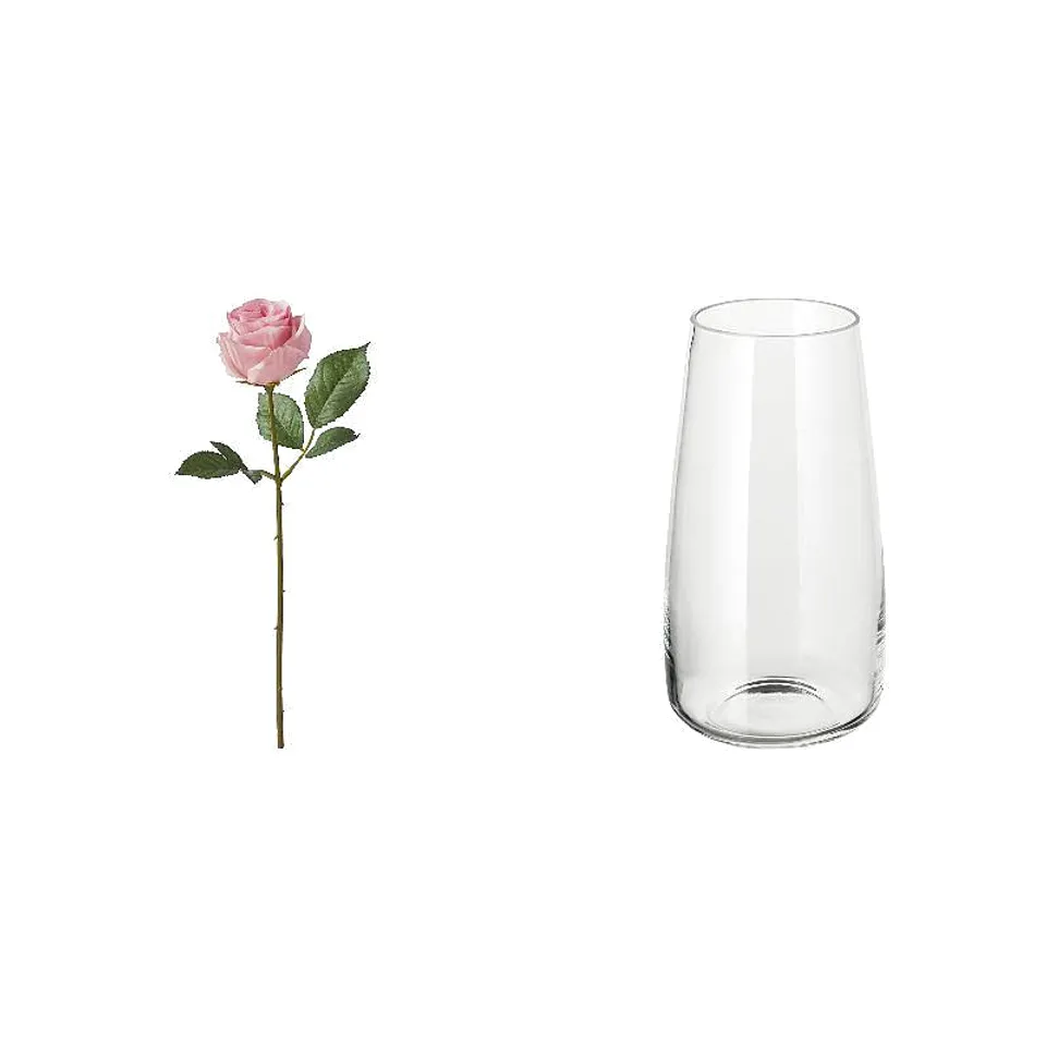 artificial flower + vase, photo 1