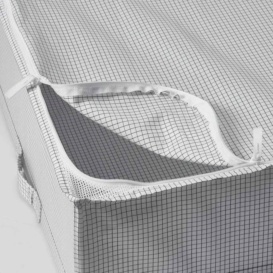STUK Storage case, white/black, 51x51x18 cm