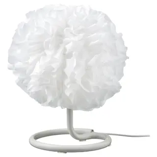 VINDKAST table lamp, white, 26 cm