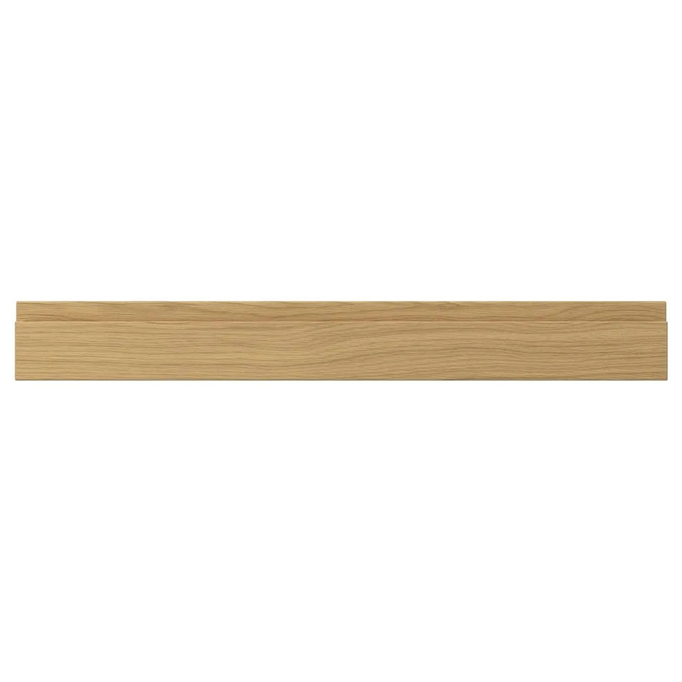 VOXTORP oak drawer front, sleek design with integrated handles, smooth finish, 25-year guarantee.