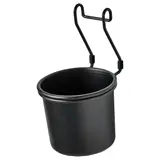 HULTARP container, black, 14x16 cm