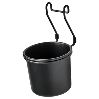 HULTARP container, black, 14x16 cm