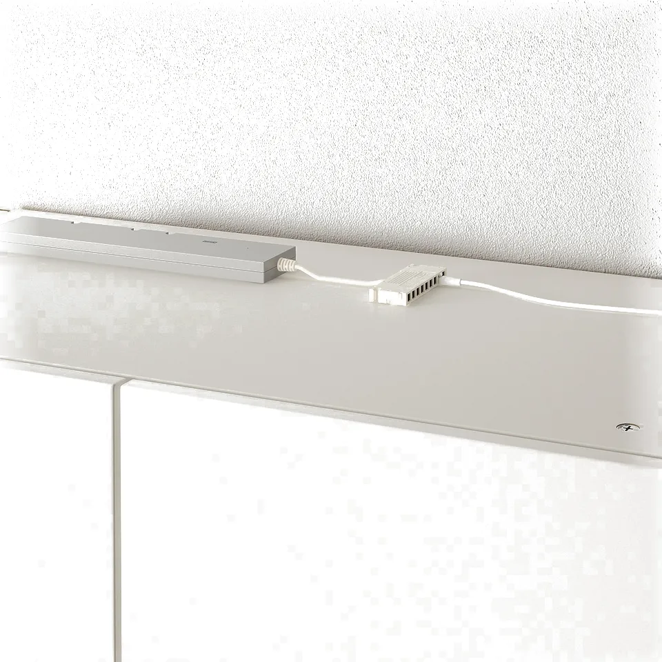 Ipals: slim, adjustable cabinet lamp with gooseneck; bends, angles, and directs light precisely.