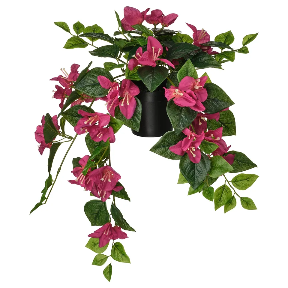 FEJKA Artificial potted plant, in/outdoor/Bouganvilla pink, 12 cm