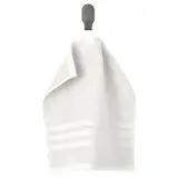 BROKGLIM washcloth, white, 30x30 cm
