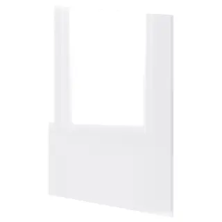 METOD 1 front for dishwasher, Ringhult white, 60 cm