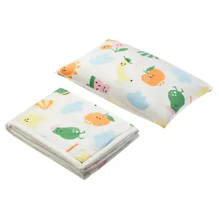 HÄNGKÖRSBÄR mat and pillowcase for baby, Length 120 x Width 60 cm