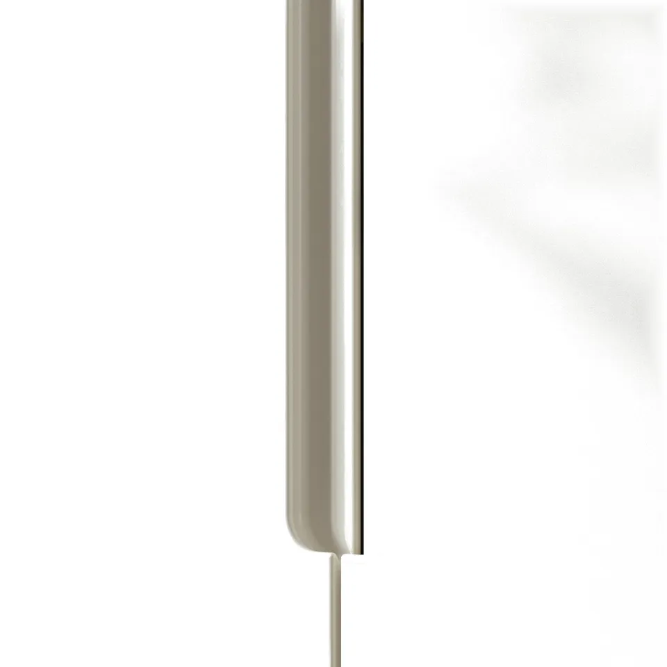 TONSTAD white door, modern minimalist design, smooth edges.