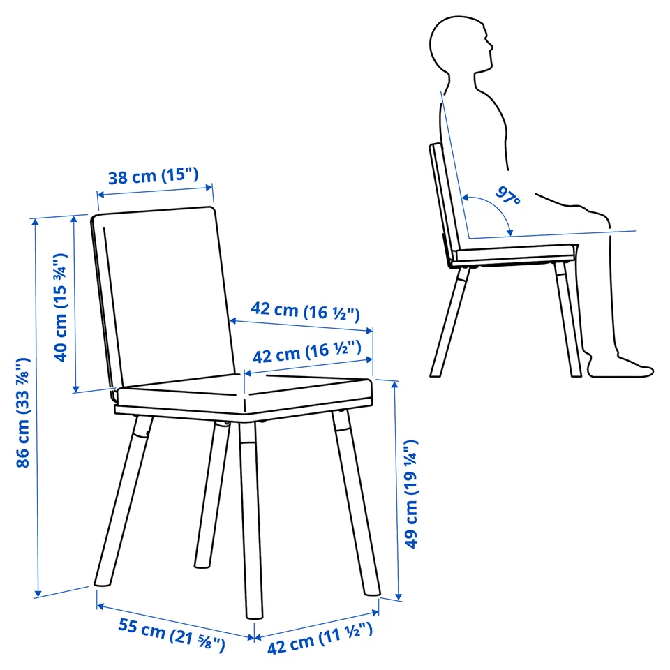 part: TONSTAD chair