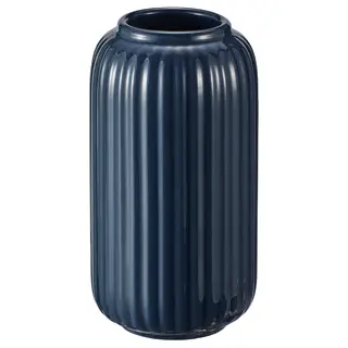 STILREN vase, dark blue, 12 cm