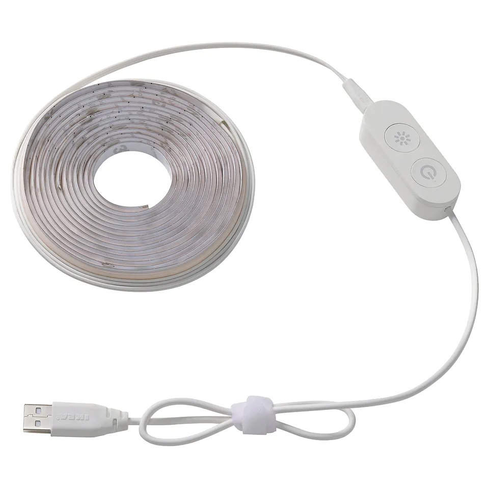 Usb led strips, coiled decorator light.