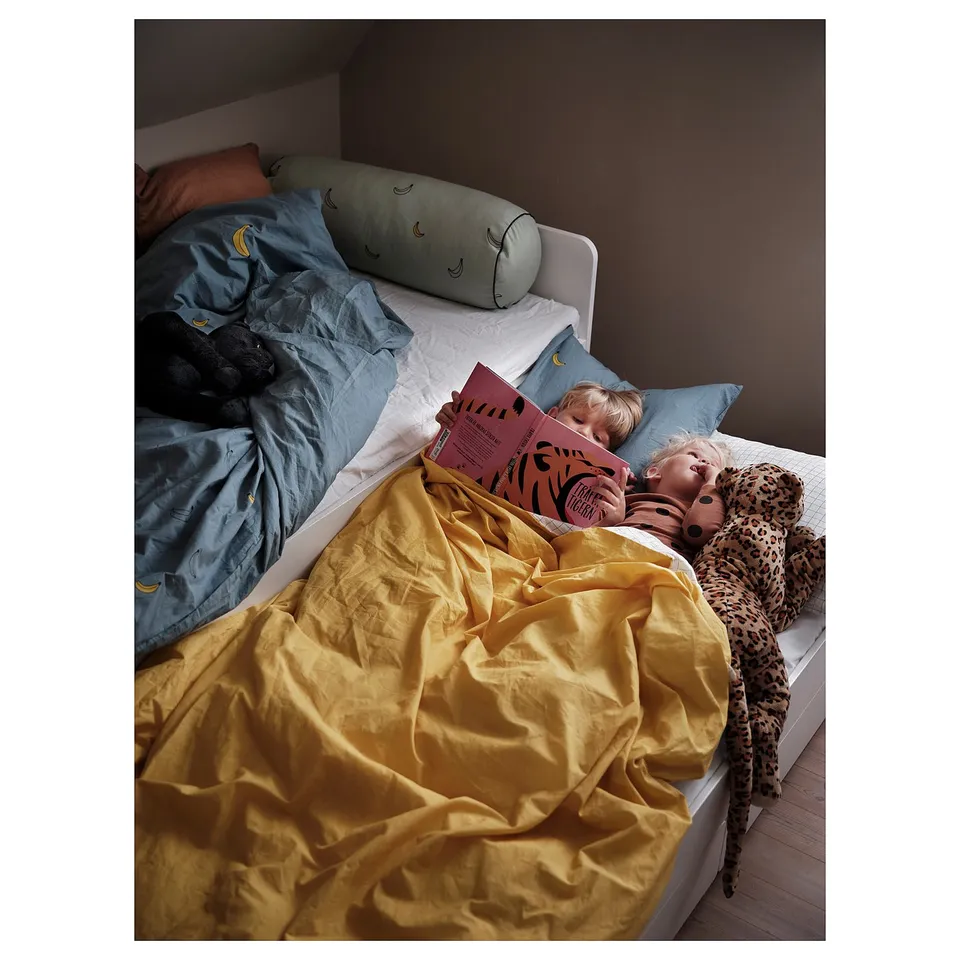 part: SLÄKT bed frame with underbed and storage