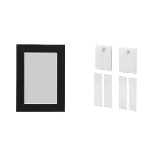 frame + adhesive hook ×2