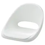 LOBERGET seat shell for junior chair, white, Width 43 x Height 34 x Depth 41 cm