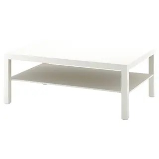 LACK coffee table, white, 118x78 cm