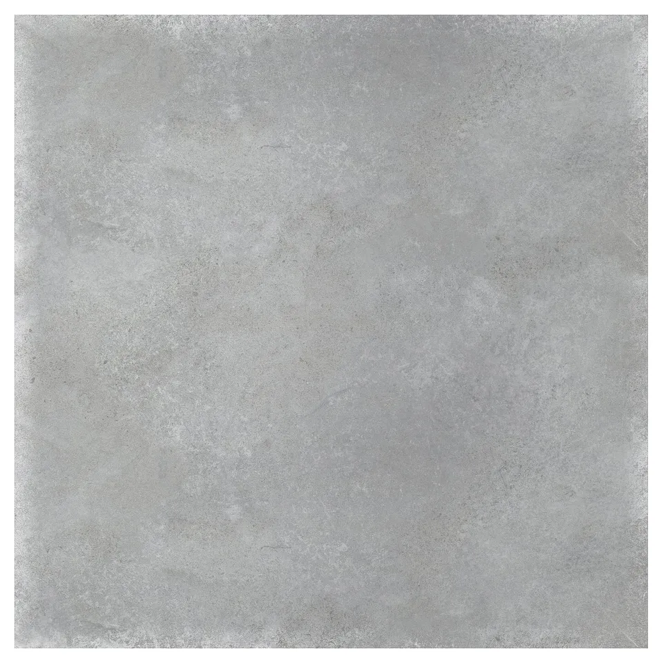 EKBACKEN Worktop, light grey concrete effect/laminate, 246x2.8 cm