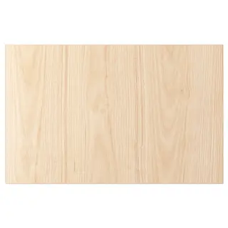 FÄNRIK door/drawer front, ash, Width 59.6 x Height 38.1 cm