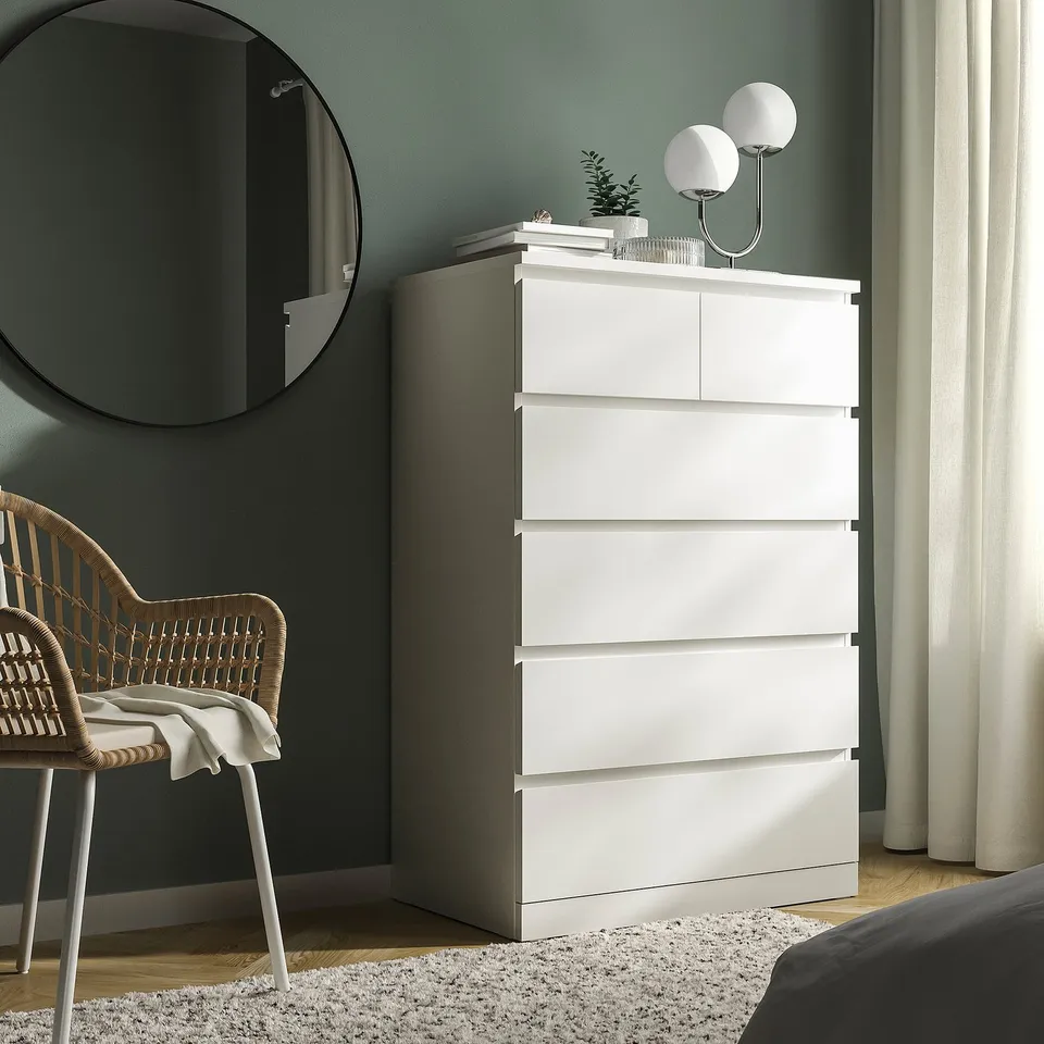 part: MALM chest of 6 drawers