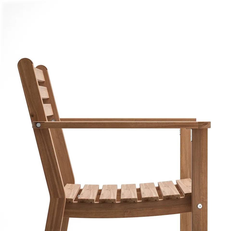 part: ASKHOLMEN chair with armrests, outdoor