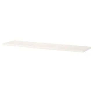 BERGSHULT shelf, white, 120x30 cm