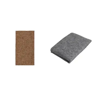 LYDERSHOLM/STOPP set: rug flatwoven, in/outdoor + rug underlay with anti-slip