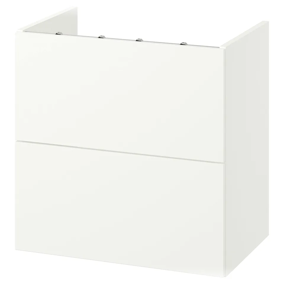 ENHET Wash-stand with drawers, white, 60x42x60 cm
