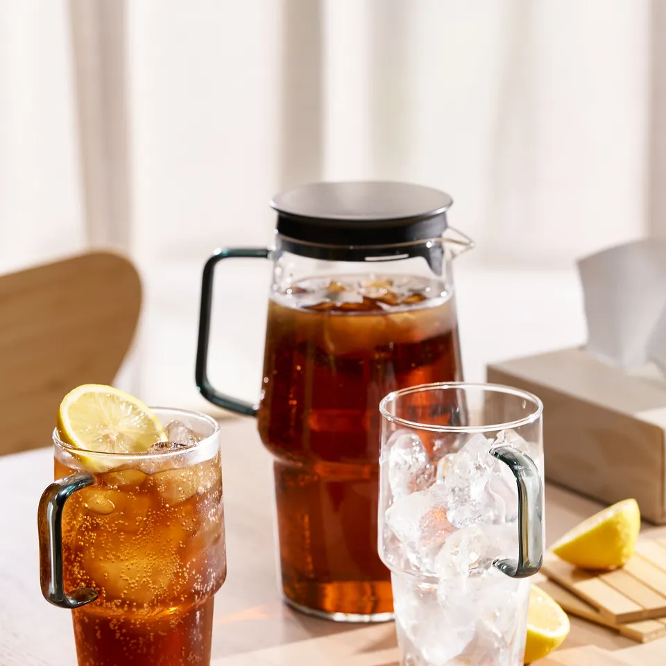jug x1 + 520ml glass with handle x2, photo 1