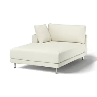 UPPÅKRA cover chaise longue module, left, Axvall off-white