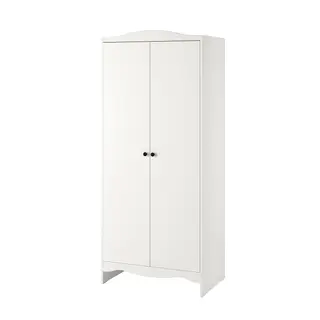 SMÅGÖRA wardrobe, white, 80x50x187 cm