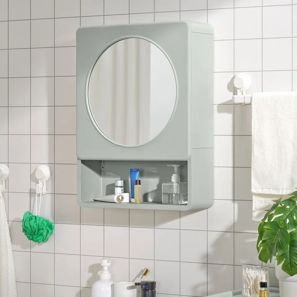 part: IVÖSJÖN mirror cabinet with 1 door