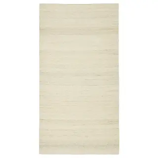 TIDTABELL rug, flatwoven, beige, 80x150 cm