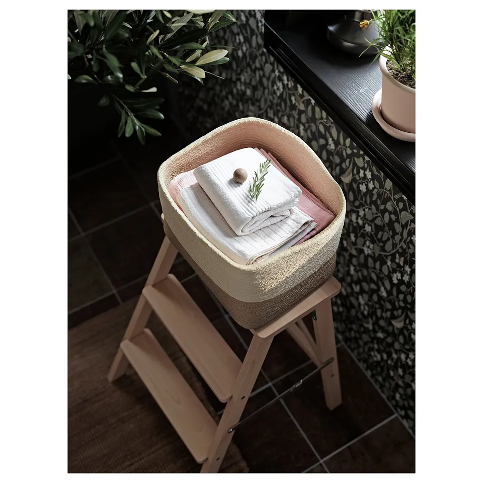BEKVÄM Step stool, beech, 63 cm