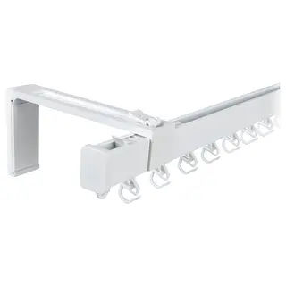 VIDGA single track set for wall, white