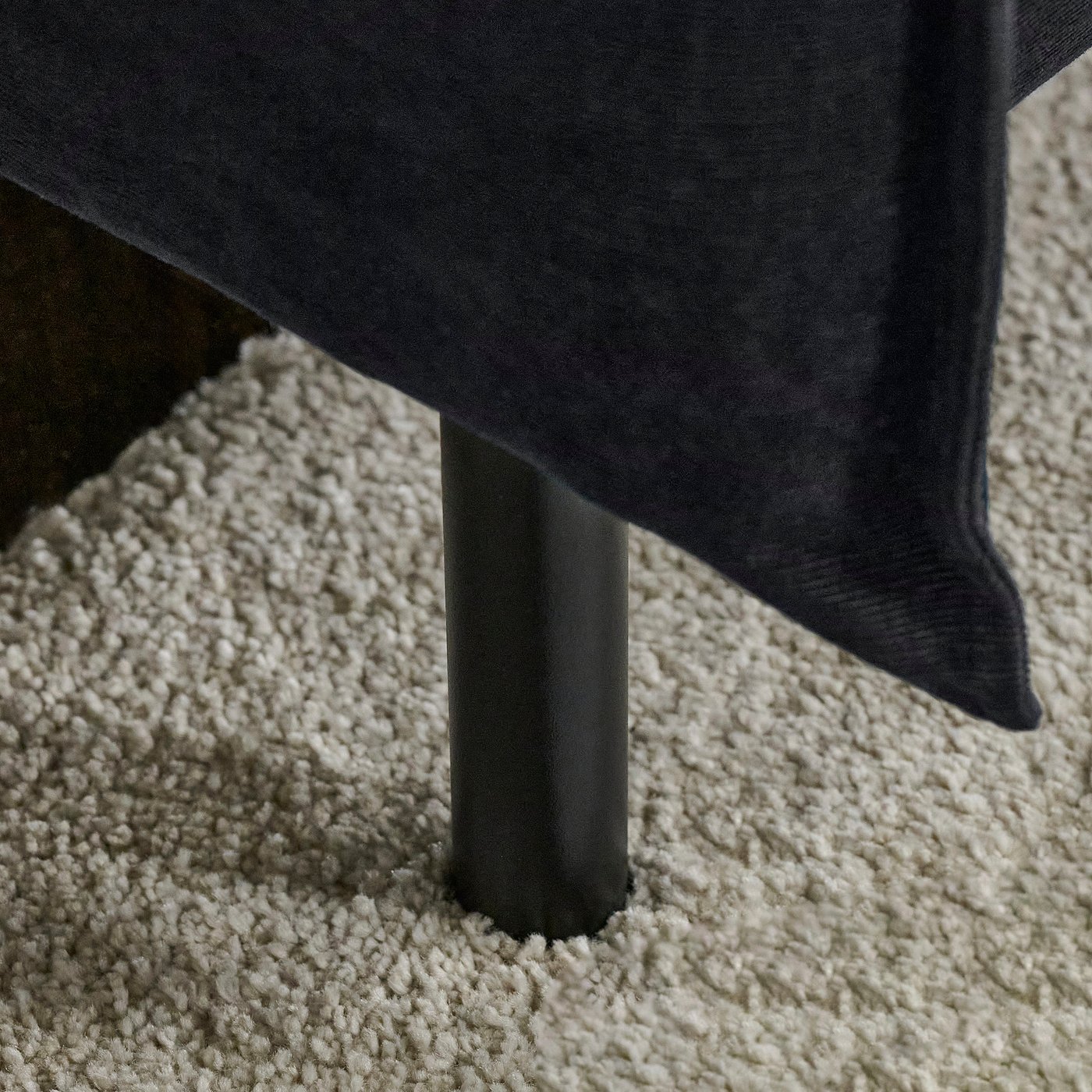 MANNARP 3-seat sofa, Saxemara black-blue