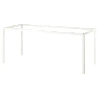 VIHALS underframe, white, Length 180 x Width 74 x Height 73 cm