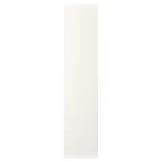 FONNES door with hinges, white, 40x180 cm