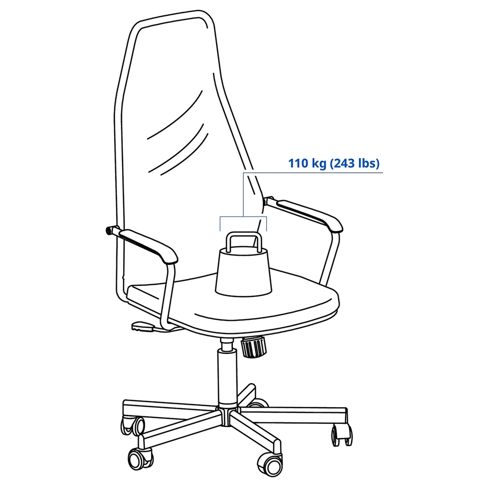 part: HUVUDSPELARE gaming chair