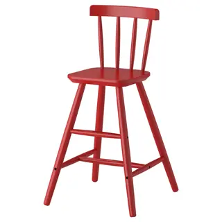 AGAM junior chair, red, Width 41 x Depth 43 x Height 79 cm