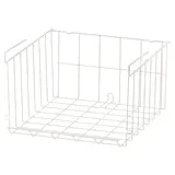 OBSERVATÖR clip-on basket, white, Length 31 x Width 30 x Height 18 cm