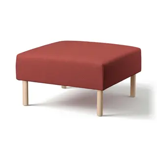 LILLEHEM cover for 1-seat module, Gunnared brown-red
